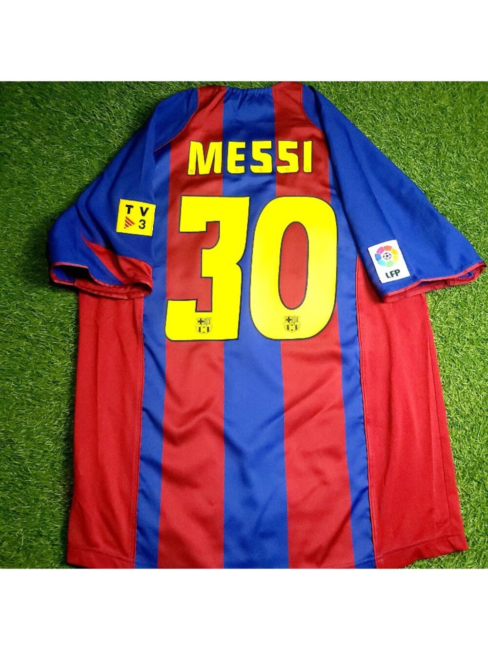 Messi Barcelona DEBUT 2004 2005 Soccer Jersey M